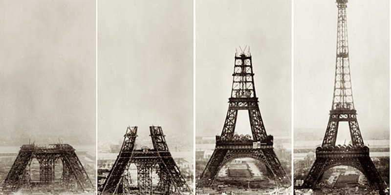 Eiffel Tower Construction