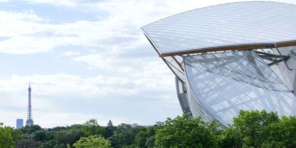 Fondation roof & Eiffel Tower