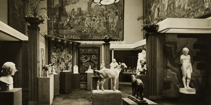Palais Galliera in 1928, when it was used for miscellaneous exhibitions
