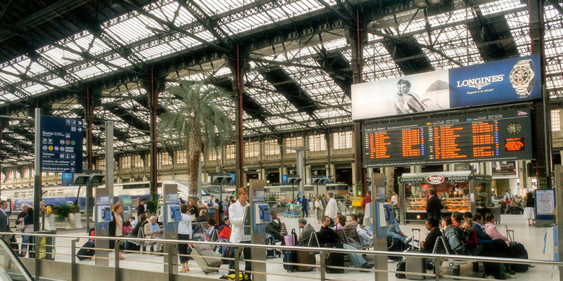 High-Speed Train from Paris