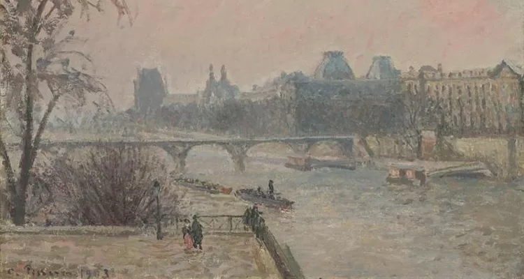 La Seine et le Louvre