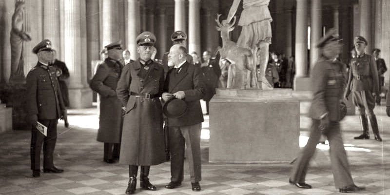 The Nazi Occupation of the Louvre.