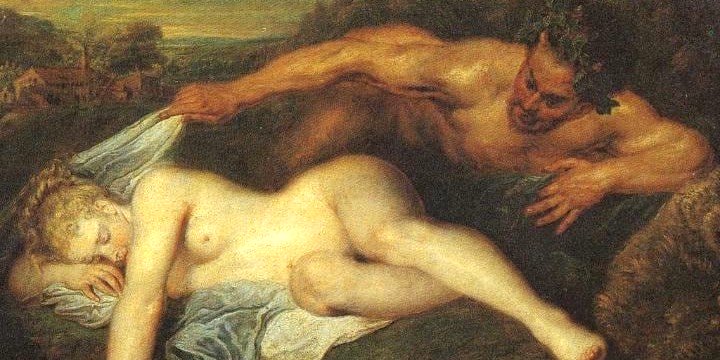 Nymph and Satyr