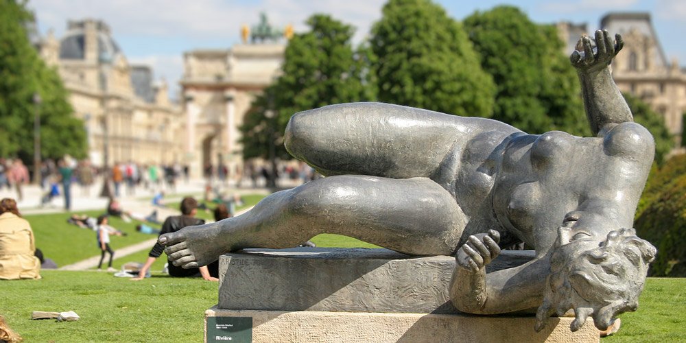 Maillol, The River, Jardin des Tuileries, photo Wikimedia by Alexander Baranov