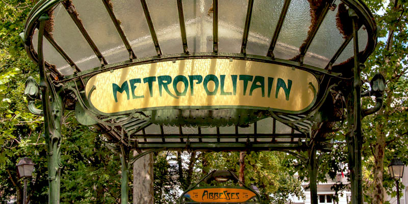 Metro Abbesses, photo by Mark Craft