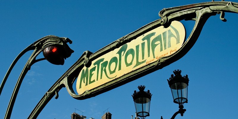 Guimards Art Nouveau Metro Entrances