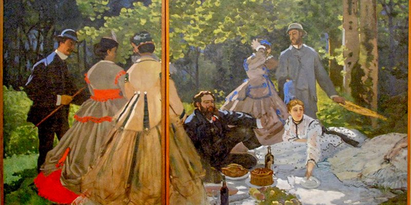 Monet, Le Dejeuner Sur l'Herbe
