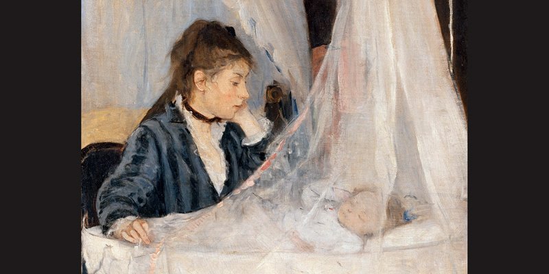 Morisot, Le Berceau, detail