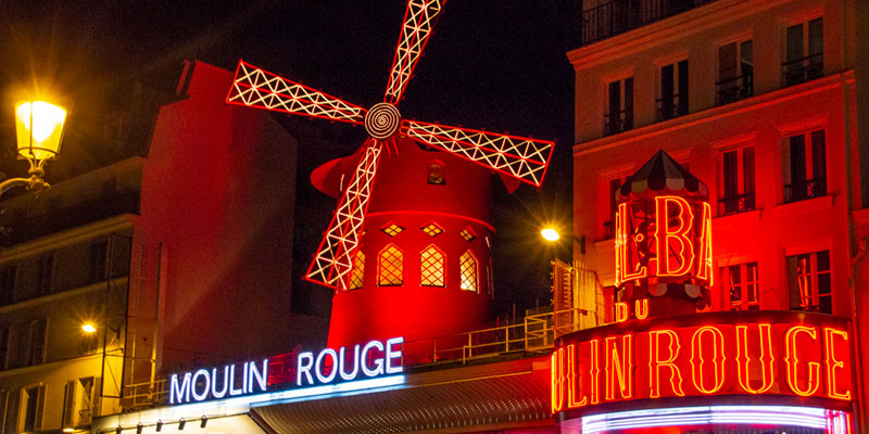 Dinner and Show at the Moulin Rouge