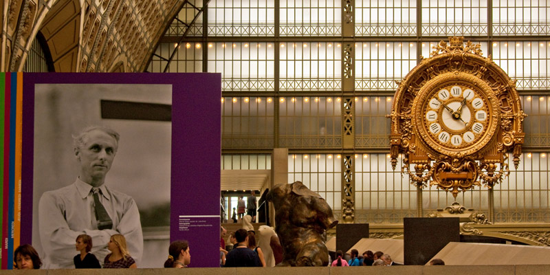 Musée d'Orsay clock, photo by Mark Craft