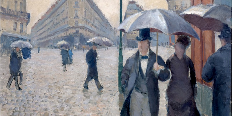 Gustave Caillebotte, Paris Street Rainy Day