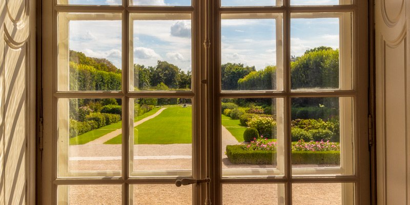 View of Rodin's garden, photo by Mark Craft