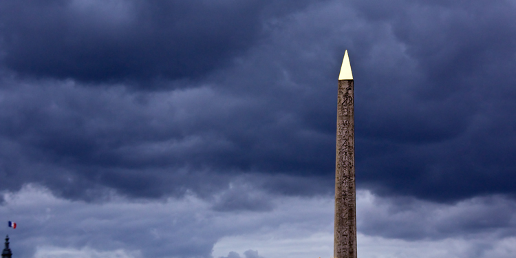The Obelisk on Place de la Concorde, photo by Mark Craft