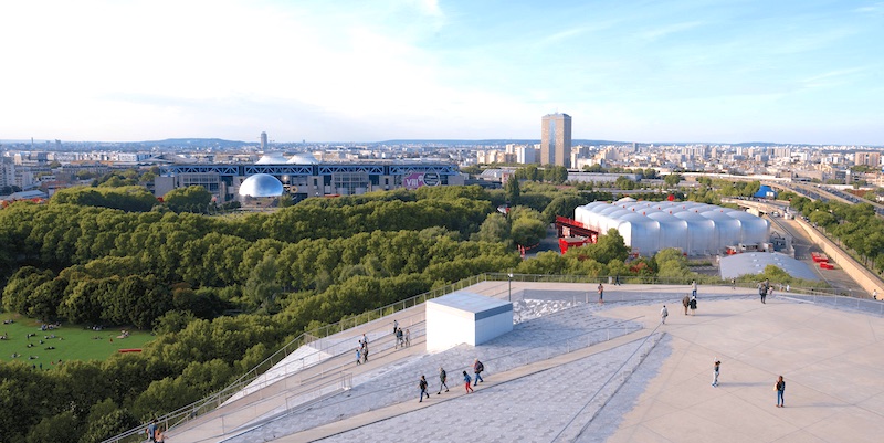 Rooftop view