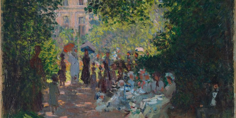 Parc Monceau by Monet