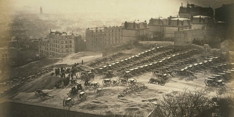 The Cannons on Montmartre, March 1871
