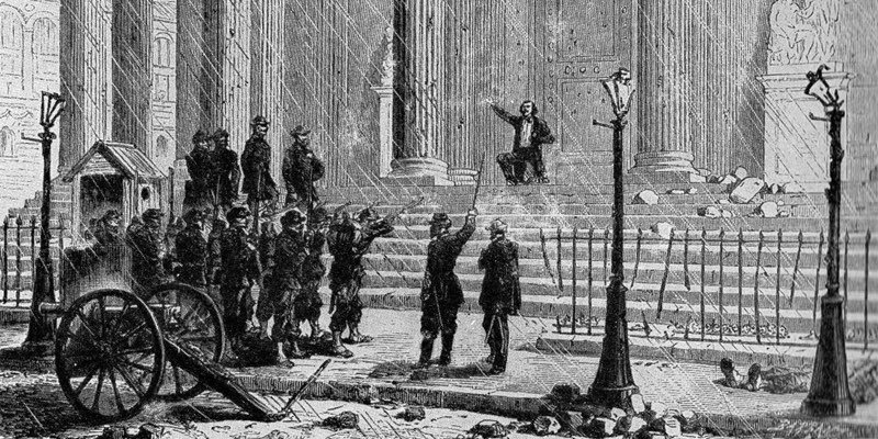 Execution on the steps of the Pantheon, May 1871