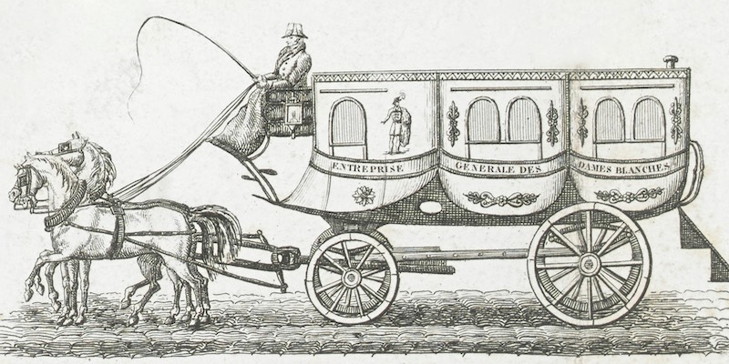 Paris omnibus, 1828
