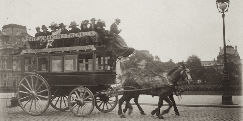 History of The Paris Bus System