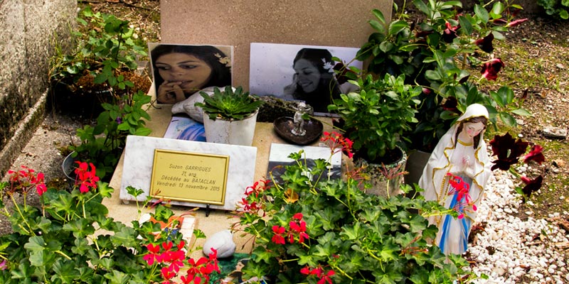 Memorial to Suzon Garrigues, photo by Mark Craft