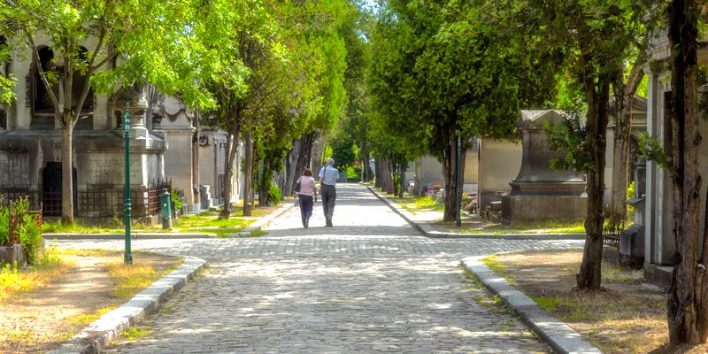 Pere Lachaise Cemetery, photo by Mark Craft