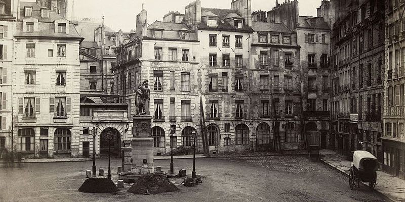 Place Dauphin in 1865, by Marville