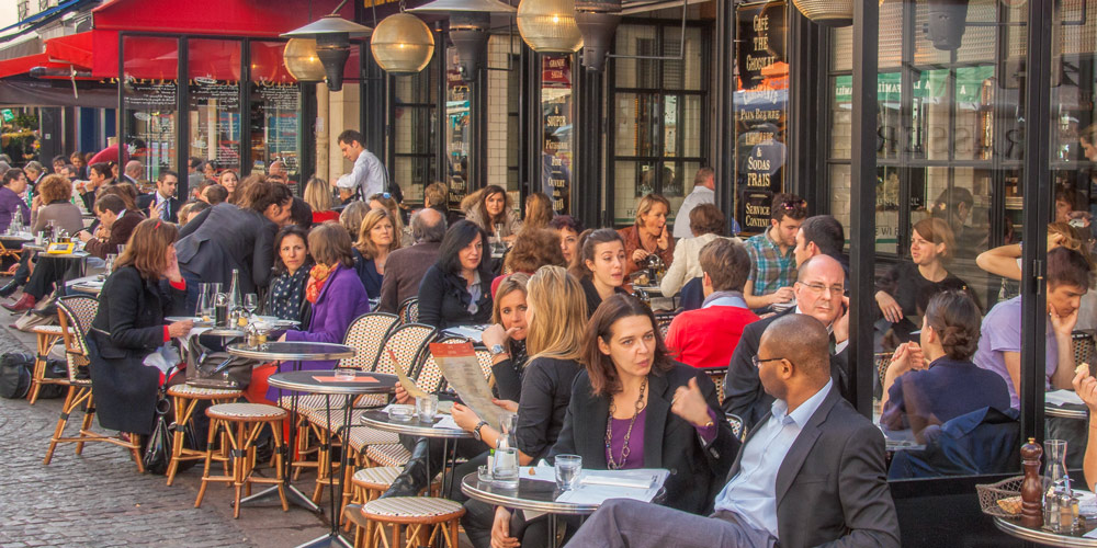 Sidewalk Cafe, photo by Mark Craft