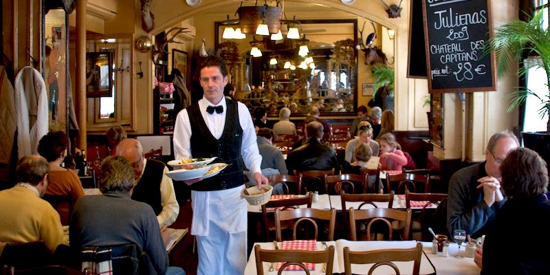 Brasserie de l'Île St-Louis, photo by Mark Craft