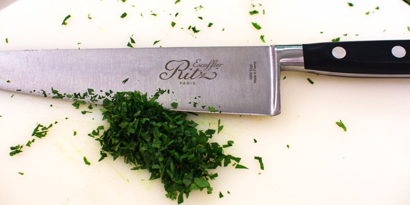 Ritz kitchen knife, photo by Mark Craft