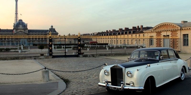 Champagne in a Rolls