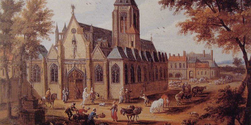 Eglise Saint-Sulpice in the 17th century