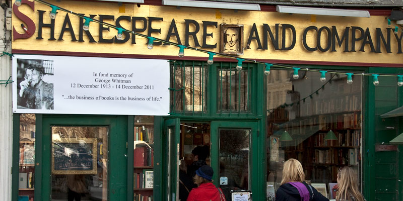 Shakespeare & Co, photo by Mark Craft