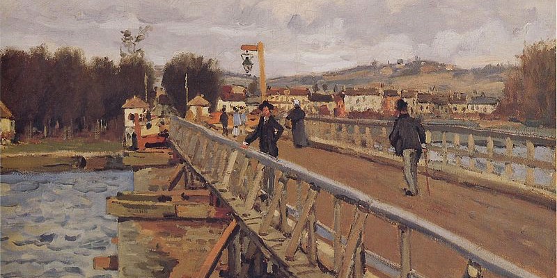 Sisley, Footbridge at Argenteuil