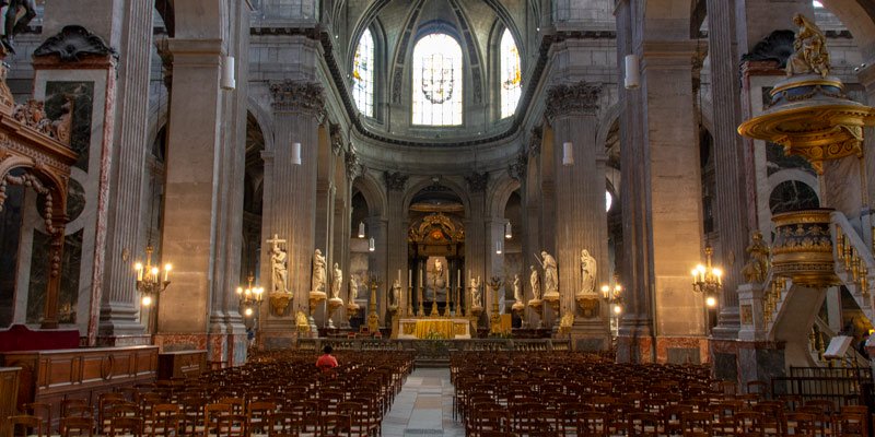 Saint-Sulpice Interior, photo by Mark Craft