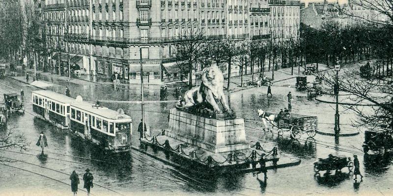 Lion de Belfort, Place Denfert-Rochereau