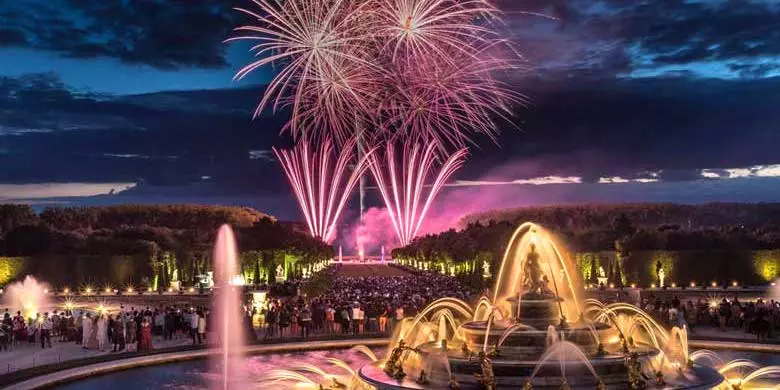 Versailles fountains & fireworks