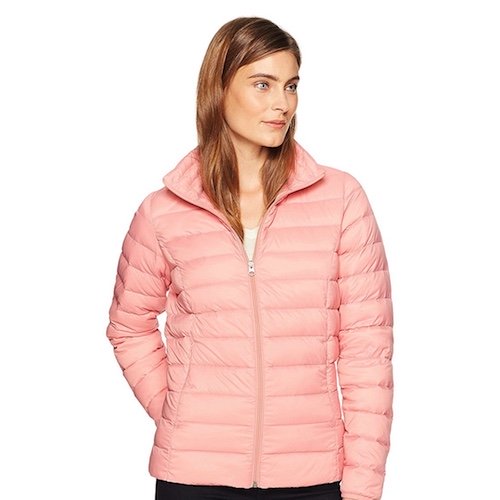 Quilted pink jacket